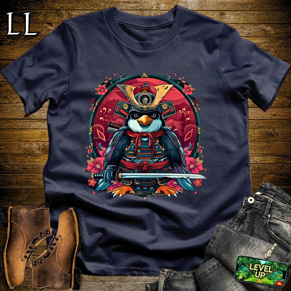 Penguin Samurai Softstyle Tee Navy | Samurai Tee