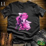 Pink Moon Samurai Softstyle Tee Black | Samurai Tee