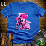 Pink Moon Samurai Softstyle Tee Royal Blue | Samurai Tee