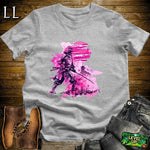 Pink Moon Samurai Softstyle Tee Sport Grey | Samurai Tee