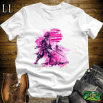 Pink Moon Samurai Softstyle Tee White | Samurai Tee