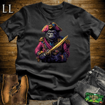 Pirate Gorilla Softstyle Tee Black | Adventure Tee