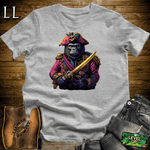 Pirate Gorilla Softstyle Tee Sport Grey | Adventure Tee