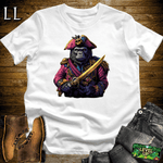 Pirate Gorilla Softstyle Tee White | Adventure Tee