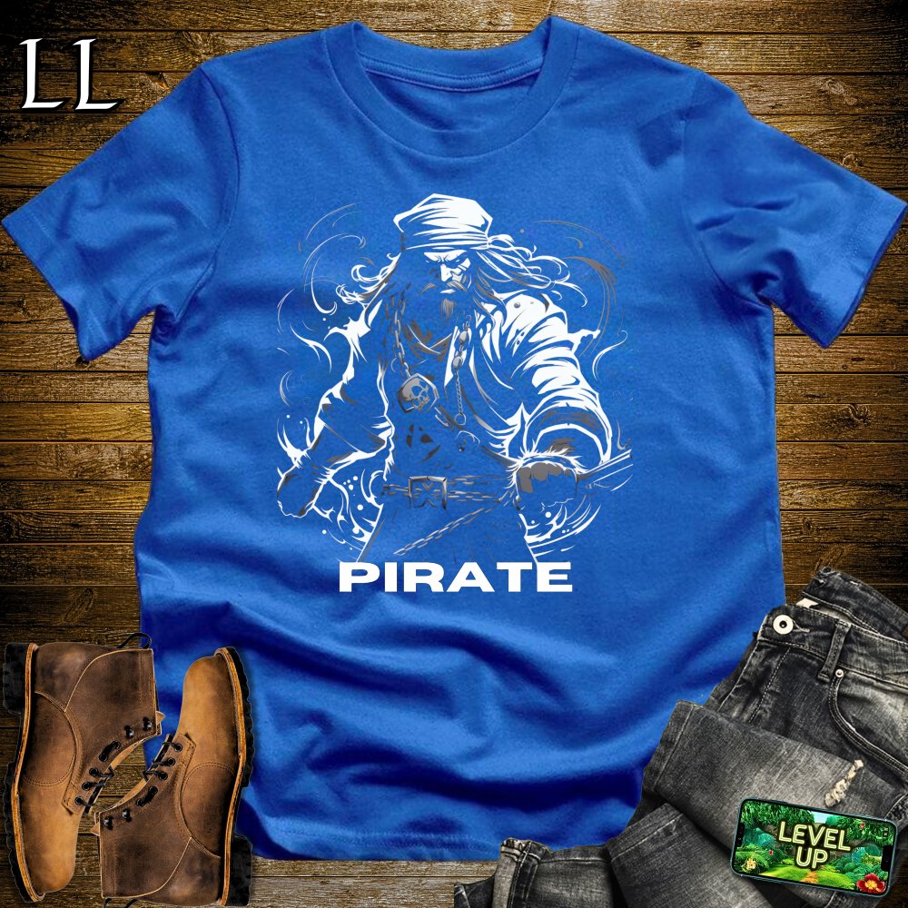 Pirate Softstyle Tee - Royal - LegacyLayers