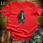 Pixelated Gorilla Red | Retro Video Game Shirt
