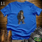 Pixelated Gorilla Royal | Retro Video Game Shirt