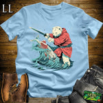 Polar Bear Samurai Softstyle Tee Light Blue | Samurai Tee