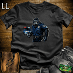 Police Officer Gorilla Black | Funny Cop Shirt