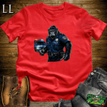Police Officer Gorilla Red | Funny Cop Shirt
