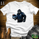 Police Officer Gorilla White | Funny Cop Shirt