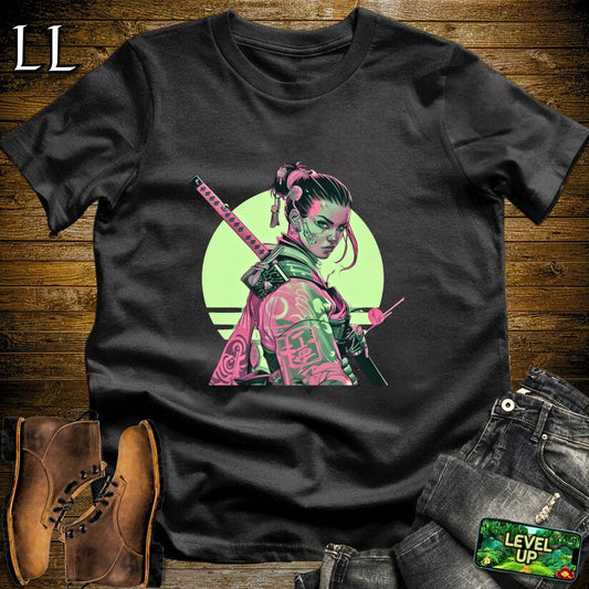 Princess Samurai Softstyle Tee - Black - LegacyLayers