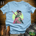Princess Samurai Softstyle Tee Light Blue | Samurai Tee