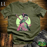 Princess Samurai Softstyle Tee Military Green | Samurai Tee