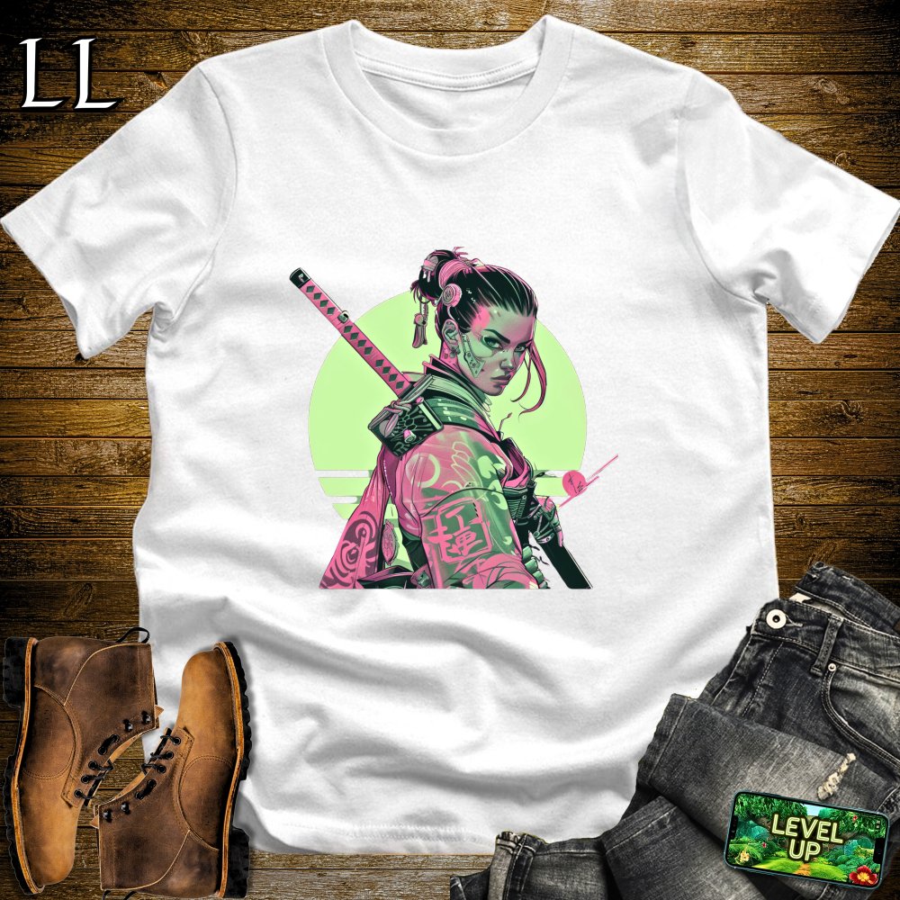 Princess Samurai Softstyle Tee - White - LegacyLayers