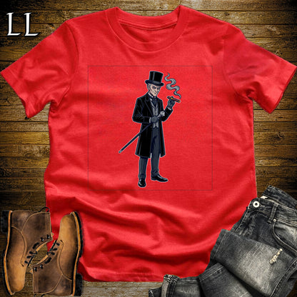 Professor Moriarty Mastermind Cigar T-Shirt Red | Cigar Mastermind Shirt