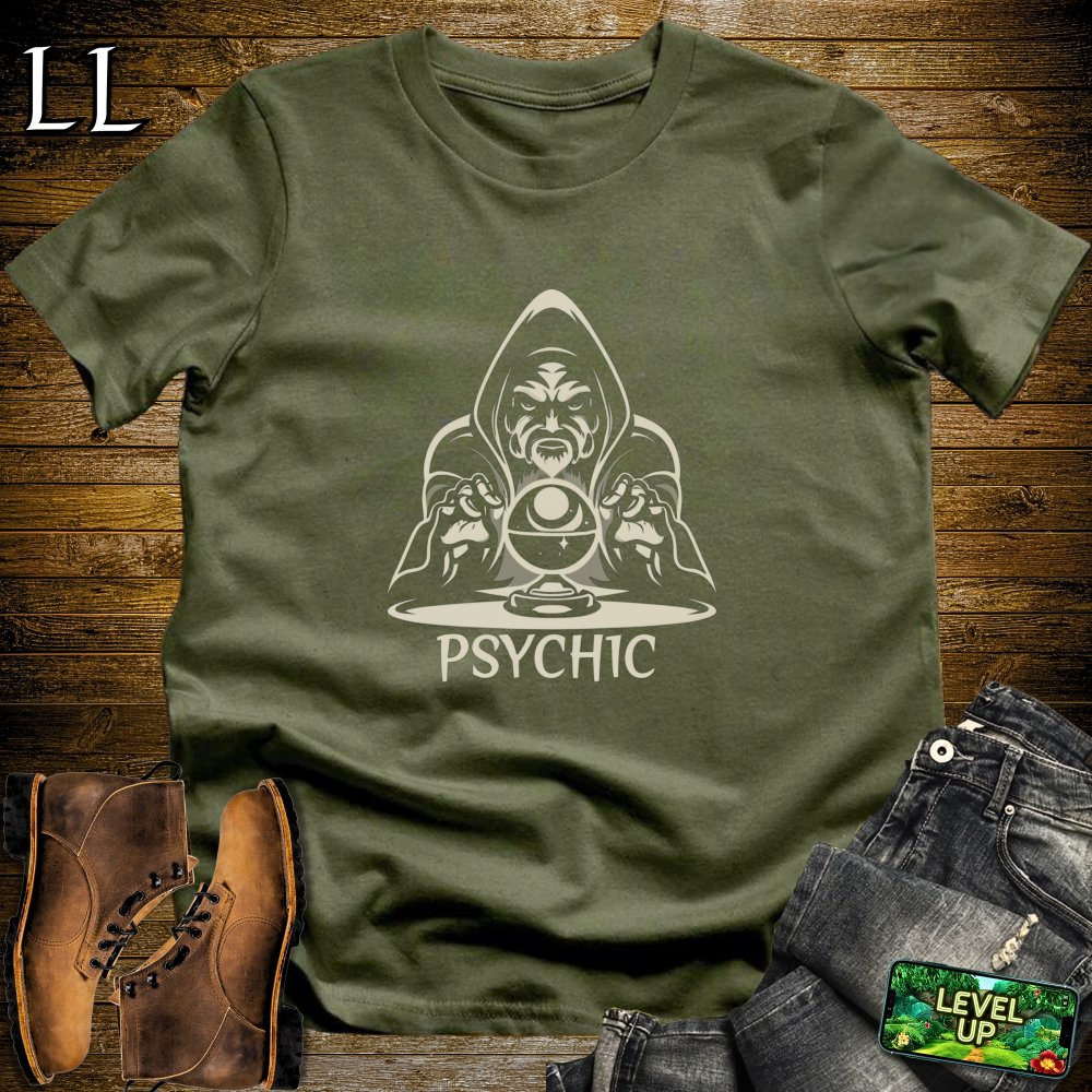 Psychic Softstyle Tee - Military Green - LegacyLayers