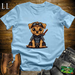 Puppy Samurai Softstyle Tee Light Blue | Samurai Tee