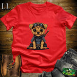 Puppy Samurai Softstyle Tee Red | Samurai Tee