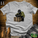 Radio Gorilla Softstyle Tee Sport Grey | Music Lover Gift