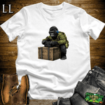 Radio Gorilla Softstyle Tee White | Music Lover Gift