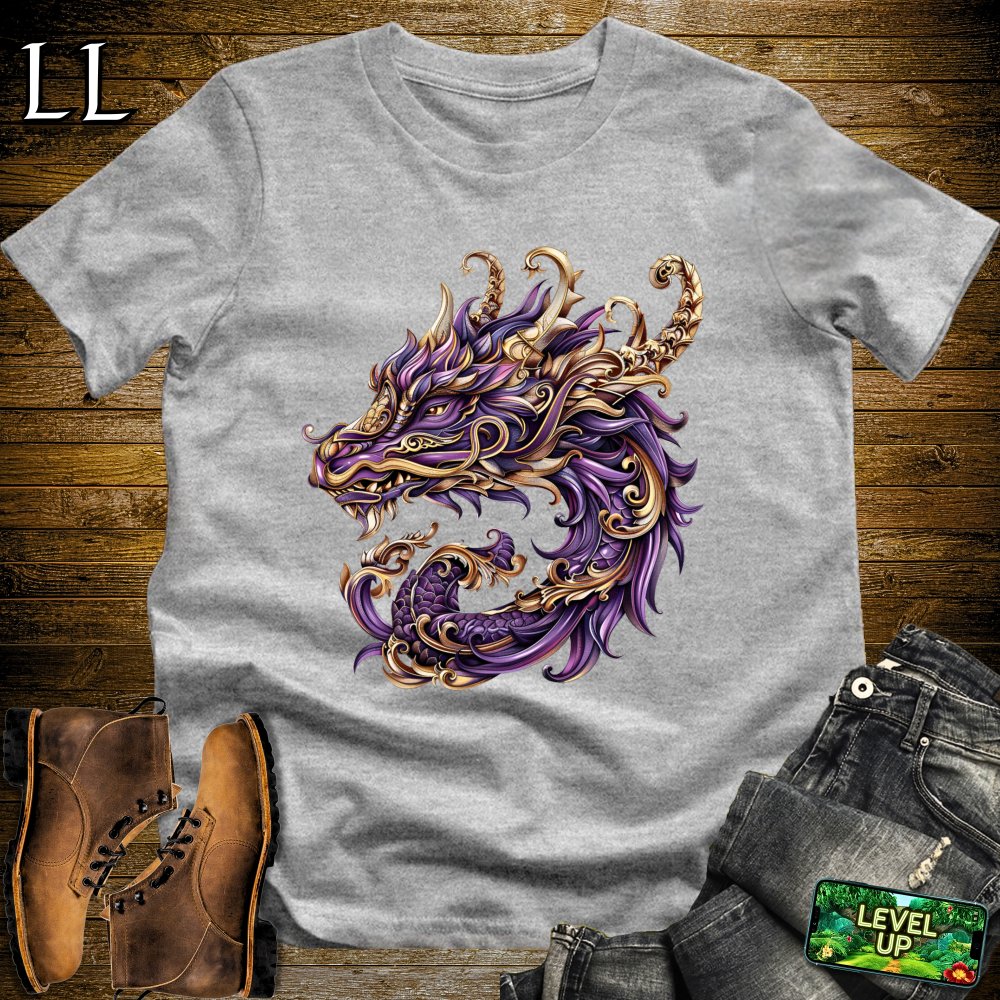 Renaissance Dragon Softstyle Tee - Sport Grey - LegacyLayers