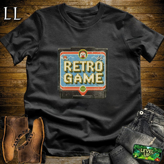 Retro Game Cartridge Softstyle Tee - Black - LegacyLayers