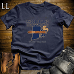 Rhode Island Cigar Smoker T-Shirt Navy | RI Cigar Gift