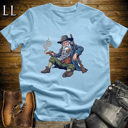 Rip Van Winkle Long Nap Cigar T-Shirt Light Blue | Long Nap Cigar Shirt