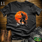 Rising Sun Samurai Black | Japanese Warrior Graphic