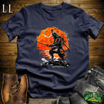 Rising Sun Samurai Navy | Japanese Warrior Graphic