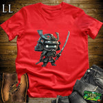 Robo Samurai Red | Mecha Warrior Graphic Tee