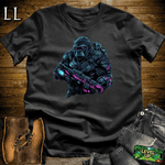 Robot Hunter Gorilla Softstyle Tee | Sci-Fi Action