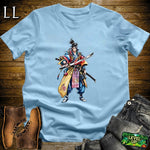 Royal Guard Samurai Light Blue | Samurai Warrior Gift Tee