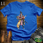 Royal Guard Samurai Royal Blue | Samurai Warrior Gift Tee