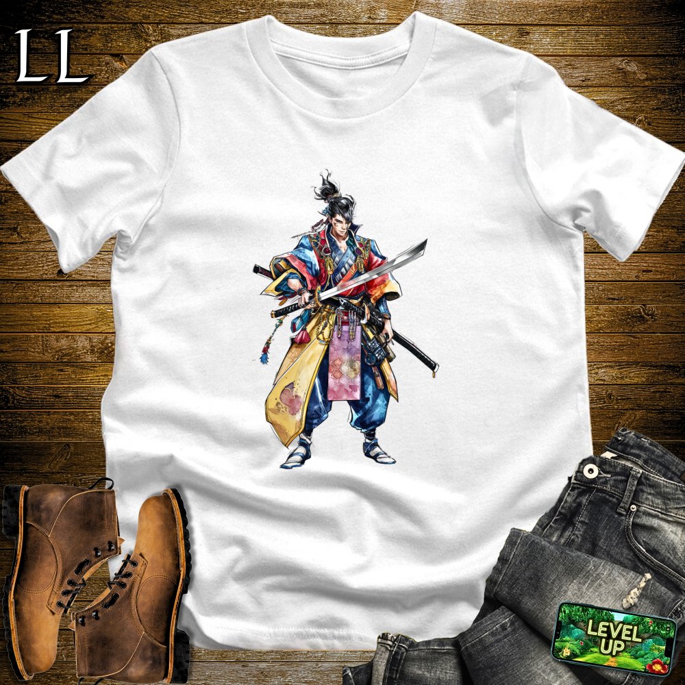 Royal Guard Samurai White | Samurai Warrior Gift Tee