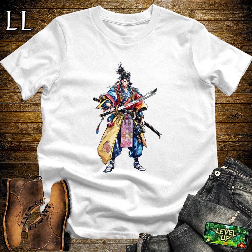 Royal Guard Samurai Softstyle Tee - White - LegacyLayers