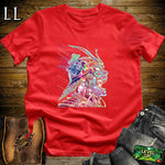 Samurai Rage Red | Warrior Intensity Graphic Tee