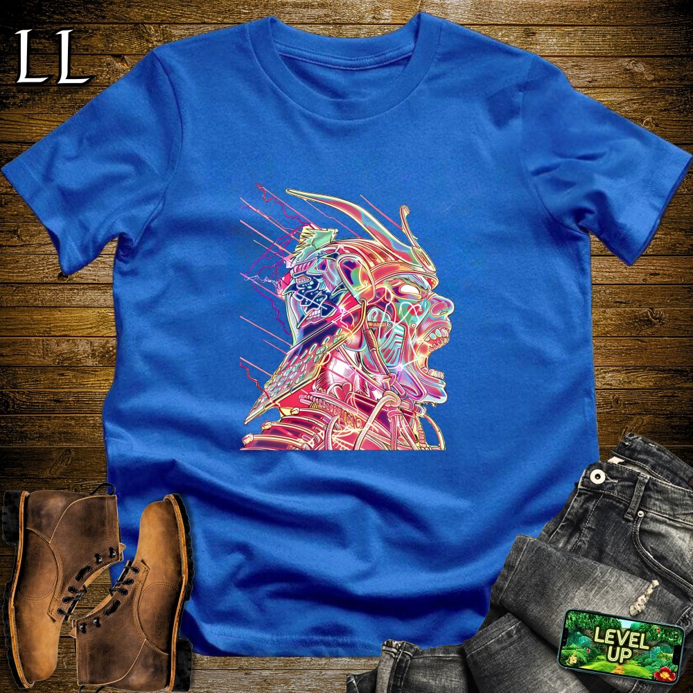 Samurais Rage Softstyle Tee - Royal - LegacyLayers