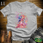 Samurai Rage Sport Grey | Warrior Intensity Graphic Tee