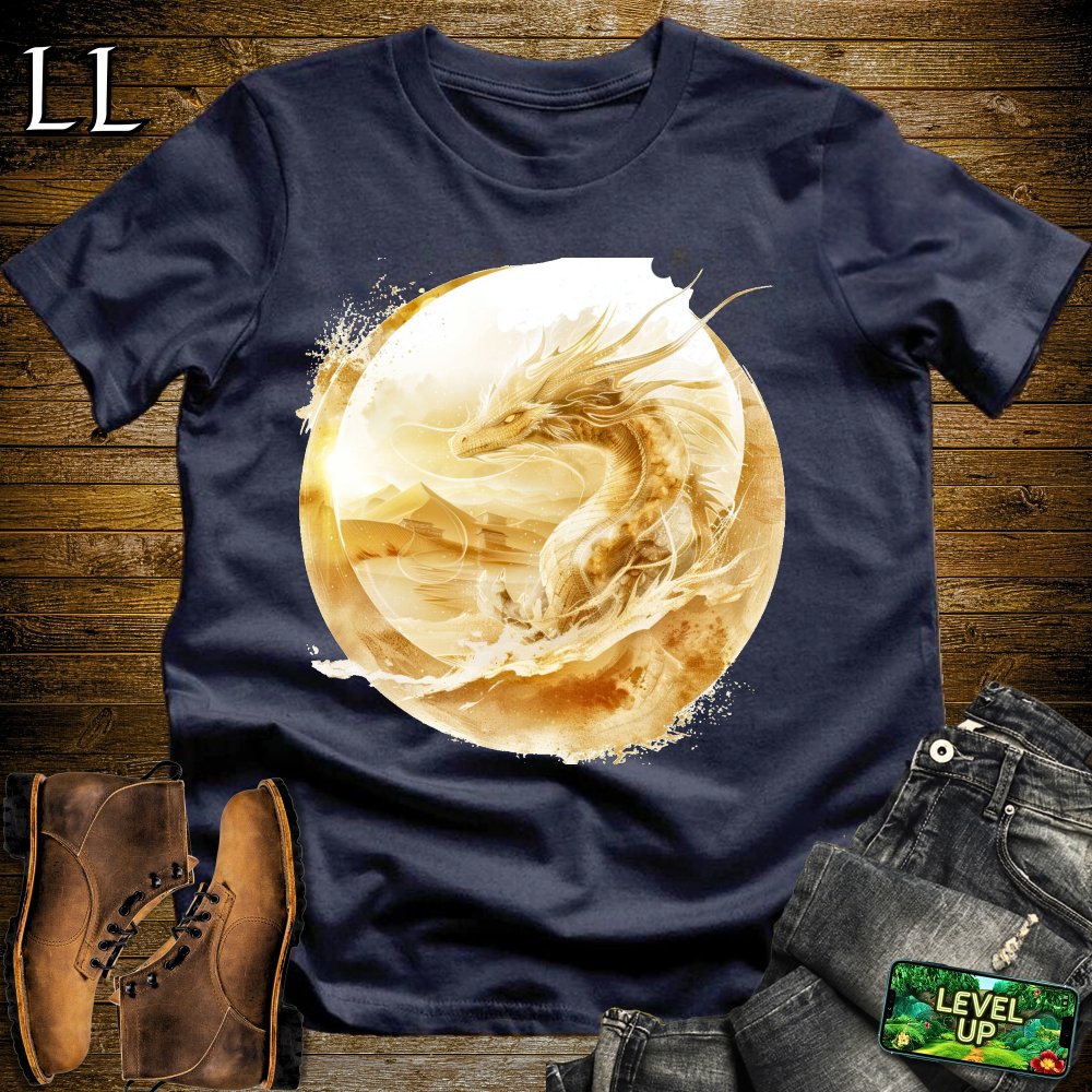 Sand Dragon Softstyle Tee - Navy - LegacyLayers