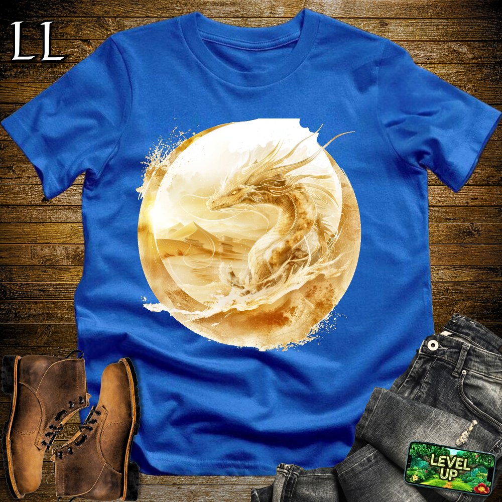 Sand Dragon Softstyle Tee - Royal - LegacyLayers