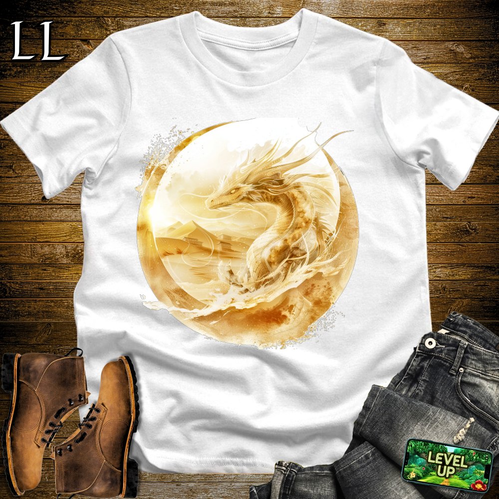 Sand Dragon Softstyle Tee - White - LegacyLayers