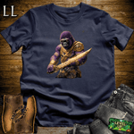 Sand Gaurdian Gorilla Softstyle Tee Navy | Adventure Shirt