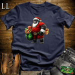 Santa Gorilla Softstyle Tee - Navy - LegacyLayers