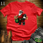 Santa Gorilla Softstyle Tee - Red - LegacyLayers