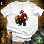 Santa Gorilla Softstyle Tee - White - LegacyLayers
