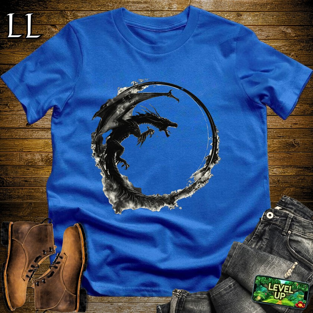 Shadow Dragon Softstyle Tee - Royal - LegacyLayers