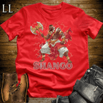 Shango African God Softstyle Tee Red | African Mythology Shirt