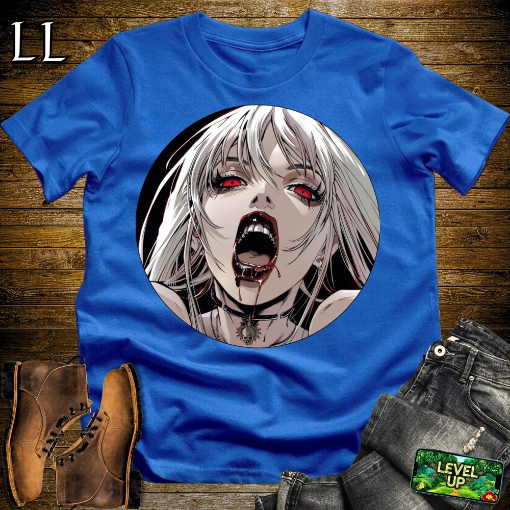 Shes Ready For a Bite Softstyle Tee - Royal - LegacyLayers